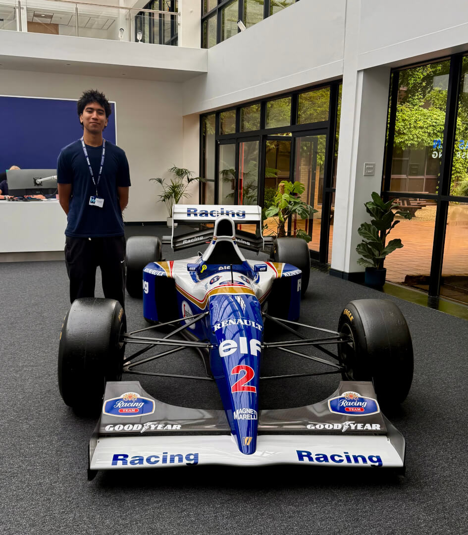 Academy student at Atlassian Williams Racing 